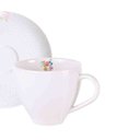 Ver imagem 2 de Xícara e Pires de Café Artemis Porcelana Decorada 70 Ml Tramontina