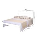 Ver imagem 3 de Cama Casal em MDF/MDP Munique