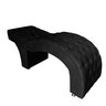 Maca Estética Estofada M1 70cm Veludo Preto - In9 Decor - 1