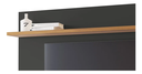 Ver imagem 4 de Painel Home Suspenso para TV até 60 Polegadas NT1190 Preto/Freijó - Notável