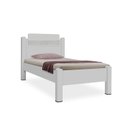 Ver imagem 2 de Cama Solteiro em MDF/MDP Paris Branco