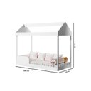 Ver imagem 3 de Cama Infantil Montessoriana Dakota Branco