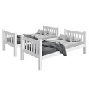 Ver imagem 4 de Beliche Solteiro em MDF/MDP Caribe