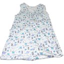 Ver imagem 1 de Saco Dormir Menino Forro Impermeável Dino Azul Algodão Zíper