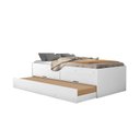 Ver imagem 2 de Bicama Solteiro/Juvenil Bari Branco