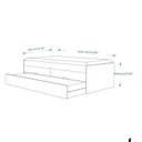 Ver imagem 3 de Bicama Solteiro/Juvenil Bari Branco