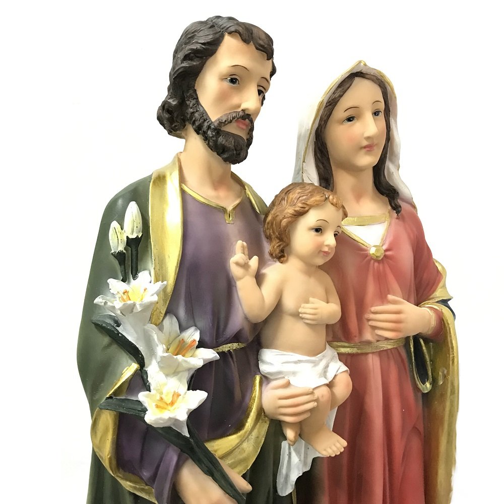 Imagem Da Sagrada Família Resina Grande 60 cm | MadeiraMadeira