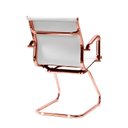Ver imagem 4 de Cadeira de Escritório Eames Branca - Fixa | Rosé