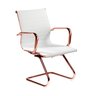 Cadeira de Escritório Eames Branca - Fixa | Rosé - 5