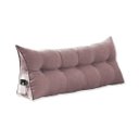 Ver imagem 1 de Cabeceira Almofada de Apoio para Encosto Mel Solteiro 90 cm Suede Rose