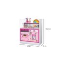 Ver imagem 3 de Cozinha Infantil 2 Portas 1 Gaveta Magia Branco/Rosa