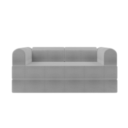 Sofá Modular Mônaco Retrátil Confortável Versátil Linho:cinza - 3