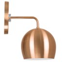 Ver imagem 2 de Arandela Aluminio Bola New Cobre 23x25cm