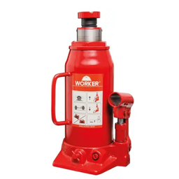 Macaco Hidráulico Tipo Garrafa 10 Toneladas Worker - 1