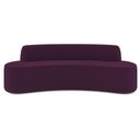 Ver imagem 6 de Sofá 4 Lugares Curvo Sala de Estar Living Cancún D02 Veludo Roxo 260 cm C-292 - Lyam Decor