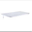 Ver imagem 3 de Mesa Dobrável De Parede 90x40 Branca Com Suporte Para Cozinha Sala Escritorio Quarto