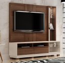 Ver imagem 2 de Estante Home Nevada para TV até 65 Polegadas 2 Gavetas 2 Nichos:CHOCOLATE/OFF