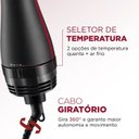 Ver mais imagens de Escova Secadora Magic Air Ion 1200w 220v Es-01 Mondial