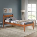 Ver imagem 2 de Cama Solteiro em Madeira Maciça Mv Outlet Mel