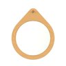 Espelho Decorativo Flat Wood Freijó 40cm - 1