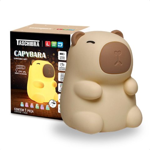 Lum. de Mesa Capivara Rgb + 3,0k Capy Empalux