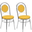 Ver imagem 1 de Kit 2 Cadeiras Cromadas CC10 A105 Debrum