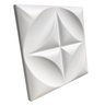 Forma 3D Gesso e Cimento ABS 1mm - Floral 28,5x28,5 cm - 4