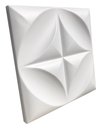 Ver imagem 4 de Forma 3D Gesso e Cimento ABS 1mm - Floral 28,5x28,5 cm