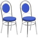 Ver imagem 1 de Kit 2 Cadeiras Cromadas CC10 A103 Debrum