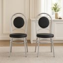 Ver imagem 1 de Kit 2 Cadeiras Cromadas CC10 A101 Debrum