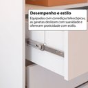 Ver imagem 7 de Closet Casal Andorra 4 Gavetas 2 Prateleiras Branco - Pnr Móveis