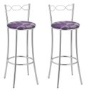 Ver imagem 1 de Kit 2 Banquetas Cromadas BC51-A E501