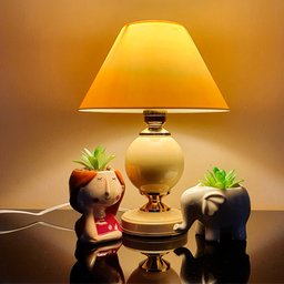 Abajur Moderno Decoração Quarto Sala Luminária Lamp Sand Bege - 6