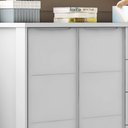 Ver imagem 5 de Cômoda 2 Portas e 4 Gavetas Pérola Branco - Phoenix Baby