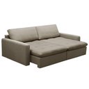 Ver imagem 2 de Sofá Cama Retrátil para Sala de Estar 3 Lugares 240cm Stefan F04 Linho Cru - Lyam Decor