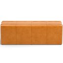 Ver imagem 3 de Puff Decorativo Living Sala de Estar 160 cm Roma W01 Couríssimo Whisky - Lyam Lyam Decor
