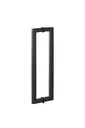 Ver imagem 1 de Puxador Duplo para Box Banheiro 30cm em Aço Inox Black Matte Preto Fosco
