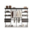 Ver imagem 3 de Closet Aberto Modulado para Casal 245cm Eminence Preto