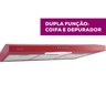 Depurador Slim 80 3 Velocidades 127V Vermelho - 4