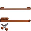 Ver imagem 2 de Kit Acessórios para Banheiro Rose Gold 5 Peças Plus