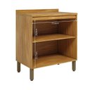 Ver imagem 5 de Balcão de Cozinha 2 Portas 100% MDF 80cm Malta Espresso Móveis Cinza/Amêndoa/Platina