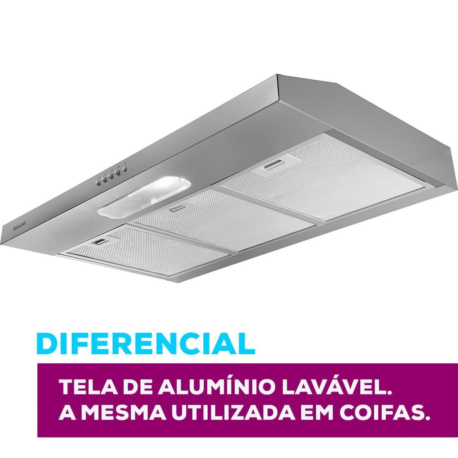 Depurador Slim 80 3 Velocidades PR 127V Prata - 2