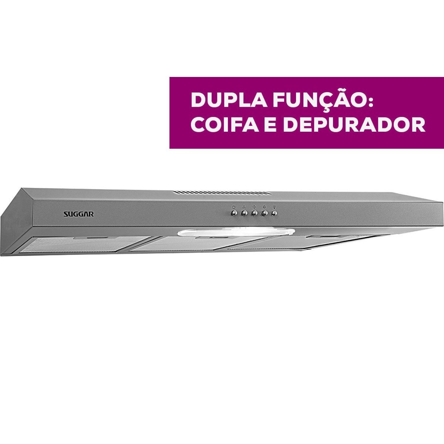 Depurador Slim 80 3 Velocidades PR 127V Prata - 5