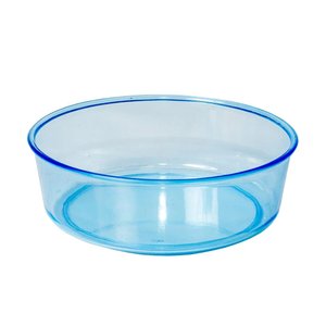 Tigela Redonda Azul Grande 225ml 12 Unidades Pet Piu Jel Plast