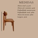 Ver imagem 7 de Kit Mesa Preta 90cm & 4 Cadeiras Estofadas Durango Design Elegante