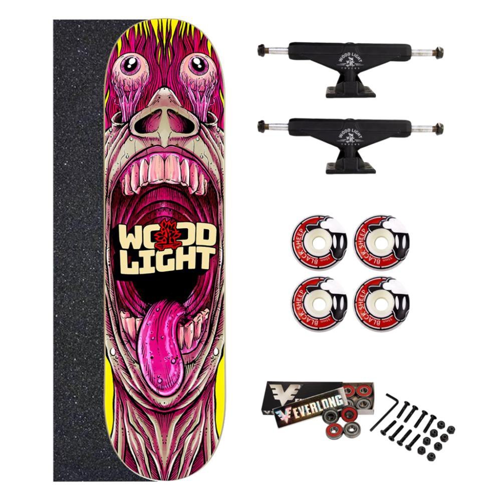 Skate Amador Wood Light O Grito Amarelo