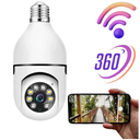 Ver imagem 3 de Câmera de Segurança Ip Lâmpada Panorâmica 360º