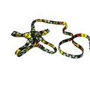 Ver imagem 1 de Conjunto Peitoral e Guia Ajustável RBPet - Cães e Animais de Micro Porte