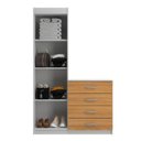 Ver imagem 4 de Cômoda Sapateira 4 Gavetas 2 Portas Larissa Yescasa