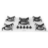 Cooktop Tri-chama Ferro Fundido Central 5 Bocas Suggar Bivolt Branco - 1